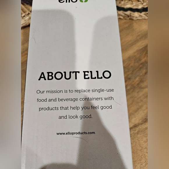Brand New Ello Aura glass water bottle - Picture 4 of 12